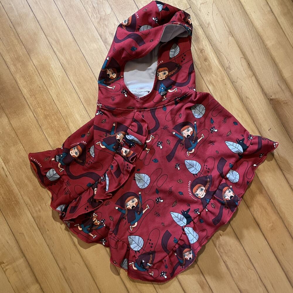 Raspberry Republic Little Miss Crimson Cape